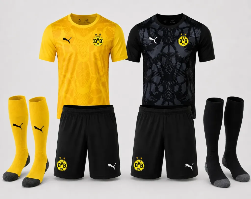 Paquete Doble Completo (Amarillo + Negro, Talla 116 (5-6))